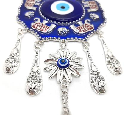 Imagem de Móbile Mandala Olho Grego Grande Elefante da Sorte