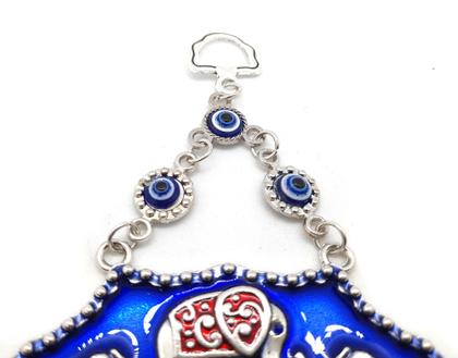 Imagem de Móbile Mandala Olho Grego Grande Elefante da Sorte