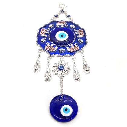 Imagem de Móbile Mandala Olho Grego Grande Elefante da Sorte