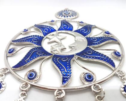 Imagem de Móbile Mandala Olho Grego Grande Inveja e Mau-Olhado