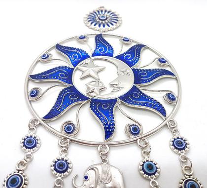 Imagem de Móbile Mandala Olho Grego Grande Inveja e Mau-Olhado