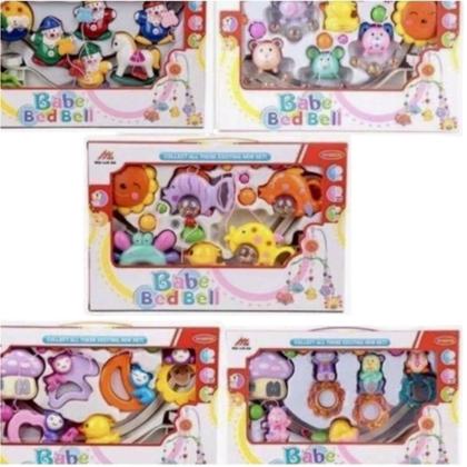 Imagem de Móbile Musical Giratório Brinquedo Para Berço Bebê Ursinho