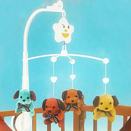Imagem de Mobile musical pelucia cachorrinho