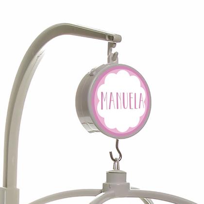 Imagem de Móbile Musical Sorvetinhos Quarto Bebê Infantil Menina