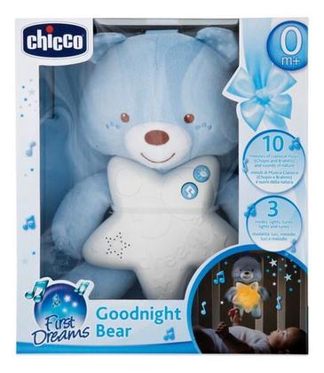 Imagem de Mobile Painel Ursinho Bons Sonhos Azul Luz Musica - Chicco