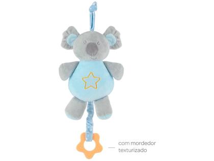 Imagem de Mobile para Berço Brinquedo Musical Pelúcia Safari Coala Buba Menina Menino