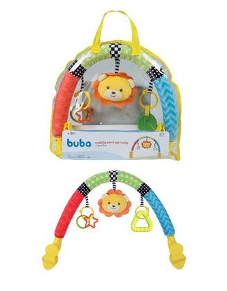 Imagem de Mobile Para Carrinho Com Brinquedos Animal Fun Leãozinho - Hora de Brincar - Buba - 13147