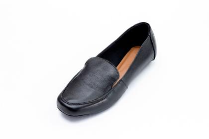 Imagem de Mocassim Couro Sapatilha Sapato Feminino Clássico Loafer