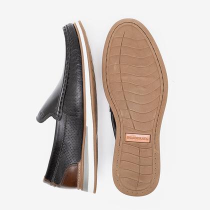 Imagem de Mocassim Democrata Flow 252101 Couro Masculino