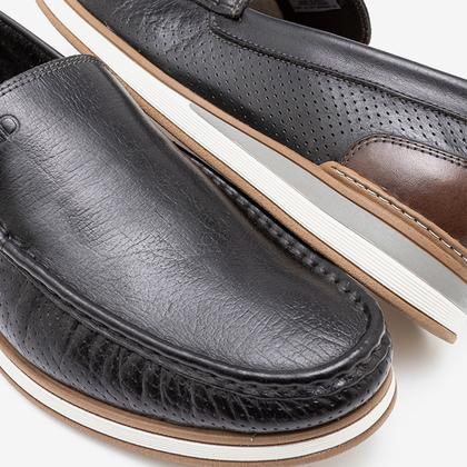 Imagem de Mocassim Democrata Flow 252101 Couro Masculino