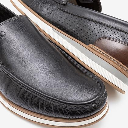 Imagem de Mocassim Democrata Flow 252101 Couro Masculino