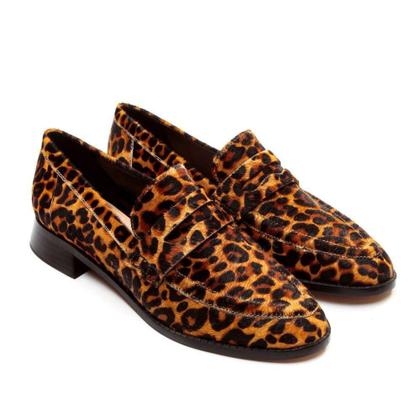 Imagem de Mocassim Feminino Cecconello Animal Print Marrom - 2646002