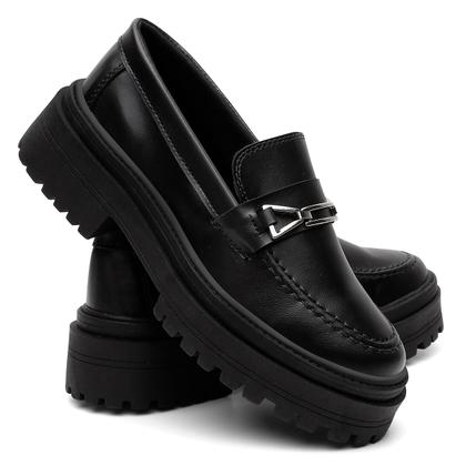 Imagem de Mocassim Feminino Com Solado Tratorado