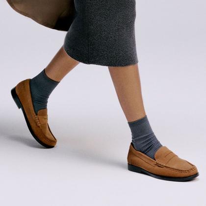 Imagem de Mocassim Feminino Cora Amendoa