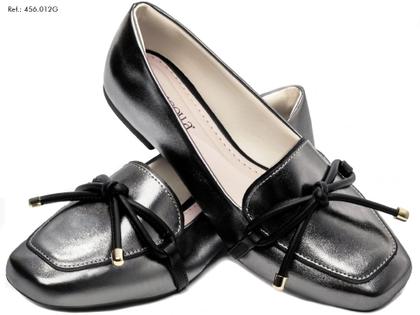 Imagem de Mocassim Feminino Preto Rasteiro Torricella