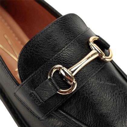 Imagem de Mocassim Feminino Salto Bloco Vizzano 1453.102 Preto