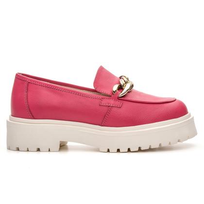 Imagem de Mocassim Feminino Tratorado Chain Aproprie - 3803 - Rosa