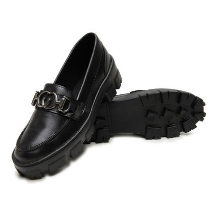 Imagem de Mocassim Feminino Tratorado Confortável Tendência