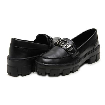 Imagem de Mocassim Feminino Tratorado Confortável Tendência