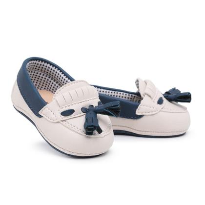 Imagem de Mocassim Infantil Baby Gestação Moderno Casual Prático Menino Com Solinha