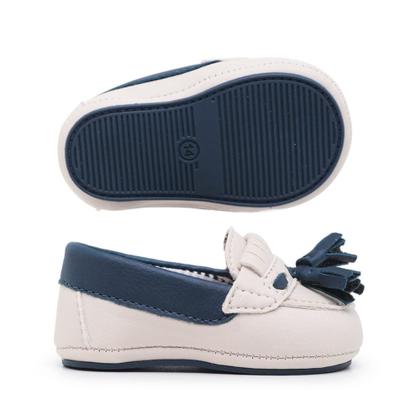 Imagem de Mocassim Infantil Baby Gestação Moderno Casual Prático Menino Com Solinha