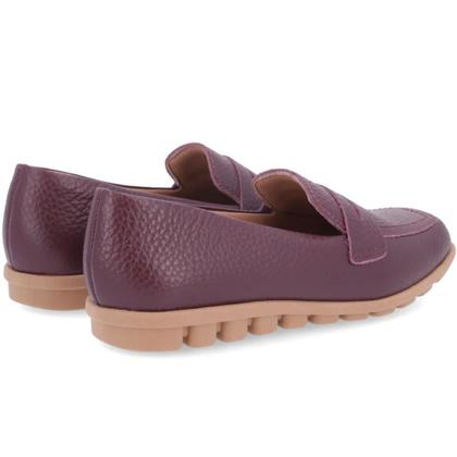Imagem de Mocassim Loafer Feminino Couro Usaflex Baixo Confort