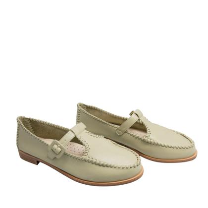 Imagem de Mocassim Maithe material sintético Claro