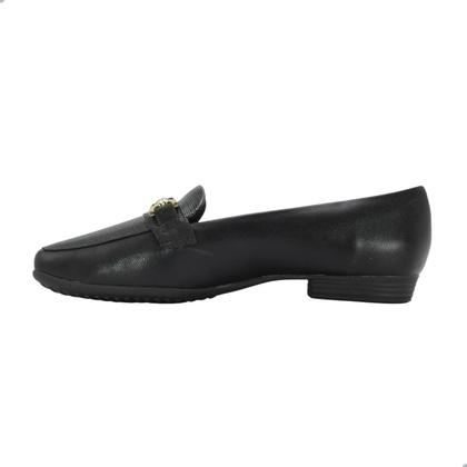 Imagem de Mocassim Piccadilly Raquel Salto Baixo Preto
