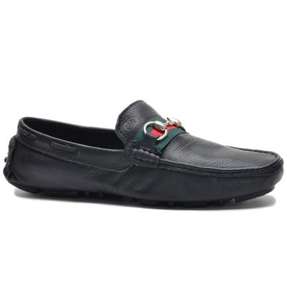 Imagem de Mocassim sapatilha drive causal GTS - Masculino - Couro 100% Legitimo