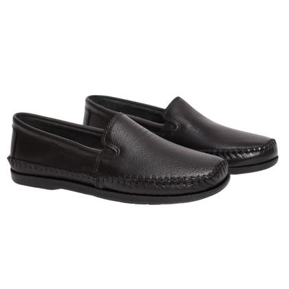 Imagem de Mocassim Sapatilha Masculina Couro Legítimo Confortável