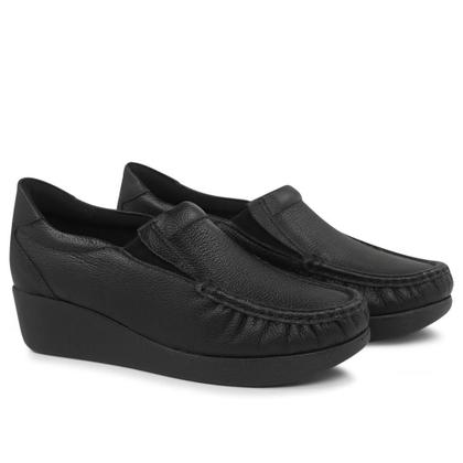 Imagem de Mocassim usaflex anabela ref 5743pl feminino