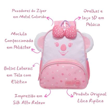 Imagem de Mochila 12" Infantil De Costas Lilica Ripilica Tigor T. Tigre Original, Pacific, Escolar Passeio