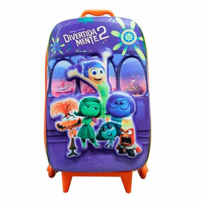Imagem de Mochila 3D de Rodinha Infantil - Disney Divertidamente - Sala - Maxtoy