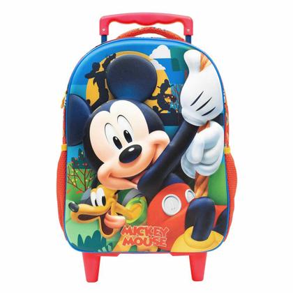 Imagem de Mochila 3D de Rodinha Infantil - Disney - Mickey Mouse Y - Xeryus