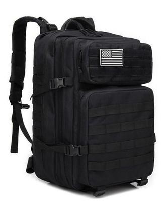 Imagem de Mochila 45 Litros Tática Militar Camuflada Exército Camping