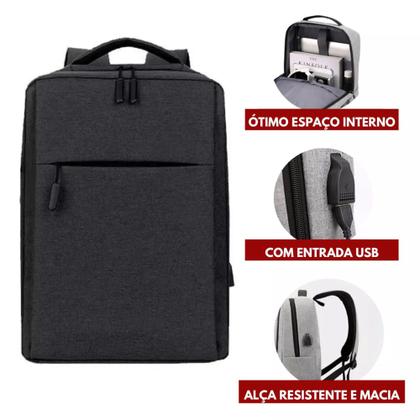 Imagem de Mochila À Prova D'água Multifuncional Antifurto Unissex De Grande Capacidade Com Carregamento USB