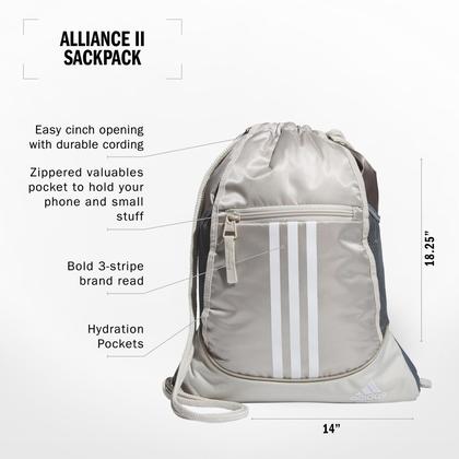 Imagem de Mochila adidas Alliance Lightweight 12L Wonder Alumina Grey