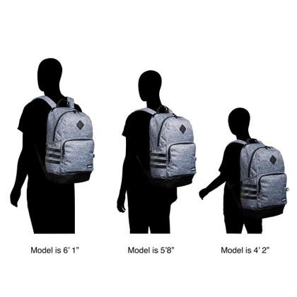 Imagem de Mochila adidas Classic 3S 4, preto/branco