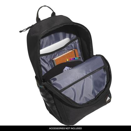 Imagem de Mochila adidas Classic de 3 listras durável unissex preta