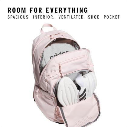 Mochila adidas Defender 5 Team Sports 33L Sandy Pink - No Magalu