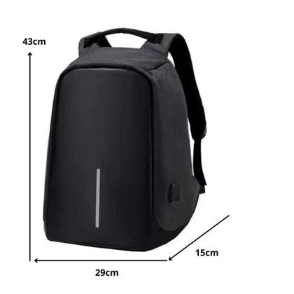 Imagem de Mochila Antifurto Notebook Com Saida Usb Dl0848