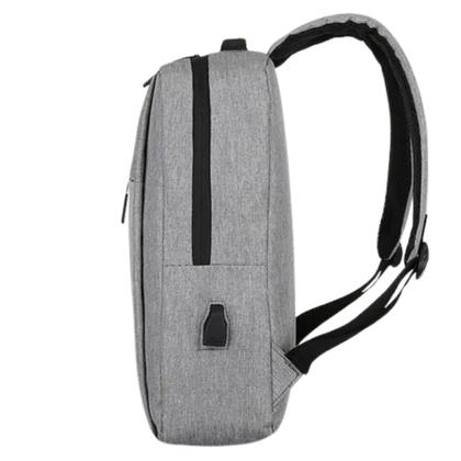 Imagem de Mochila Antifurto Viagem Impermeável Com Compartimento USB Resistente - Cores