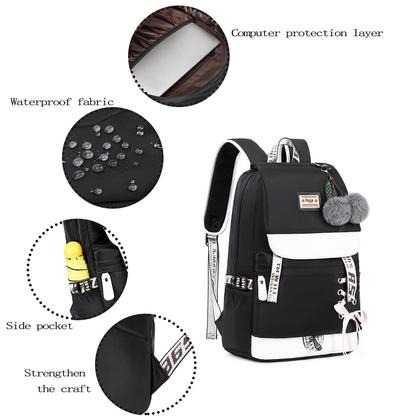 Imagem de Mochila Asge para meninas, mochila escolar, mochila infantil