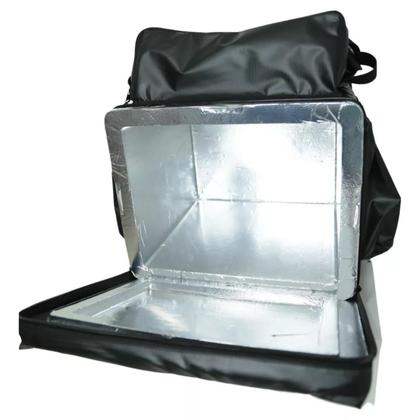 Imagem de Mochila Bag completa impermeável para Aplicativo de Entrega Delivery C/ Isopor Laminad