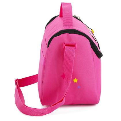 Imagem de Mochila Barbie com Rodas e Lancheira Térmica Arco-íris