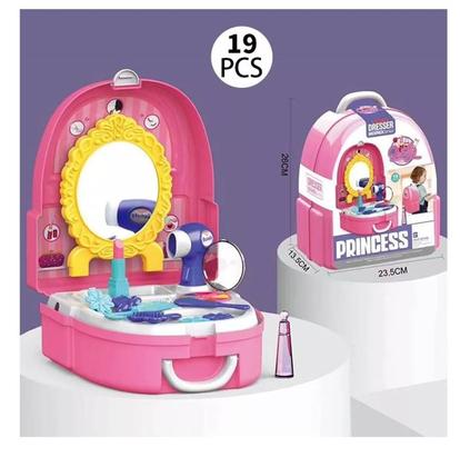 Imagem de Mochila Beauty Set Princess Toy para meninas