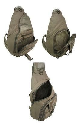 Imagem de Mochila Bolsa Alça Transversal em Lona Resistente  Masculino Feminino