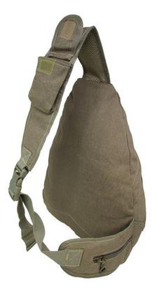 Imagem de Mochila Bolsa Alça Transversal em Lona Resistente  Masculino Feminino