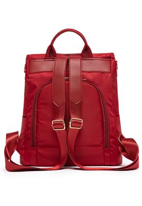 Imagem de Mochila Bolsa Anti - furto Vermelha Madami Resistente