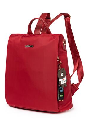 Imagem de Mochila Bolsa Anti - furto Vermelha Madami Resistente